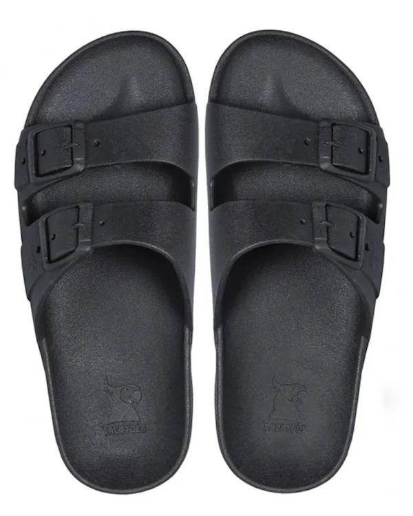 Black Cacatoès Rio de Janeiro Sandals