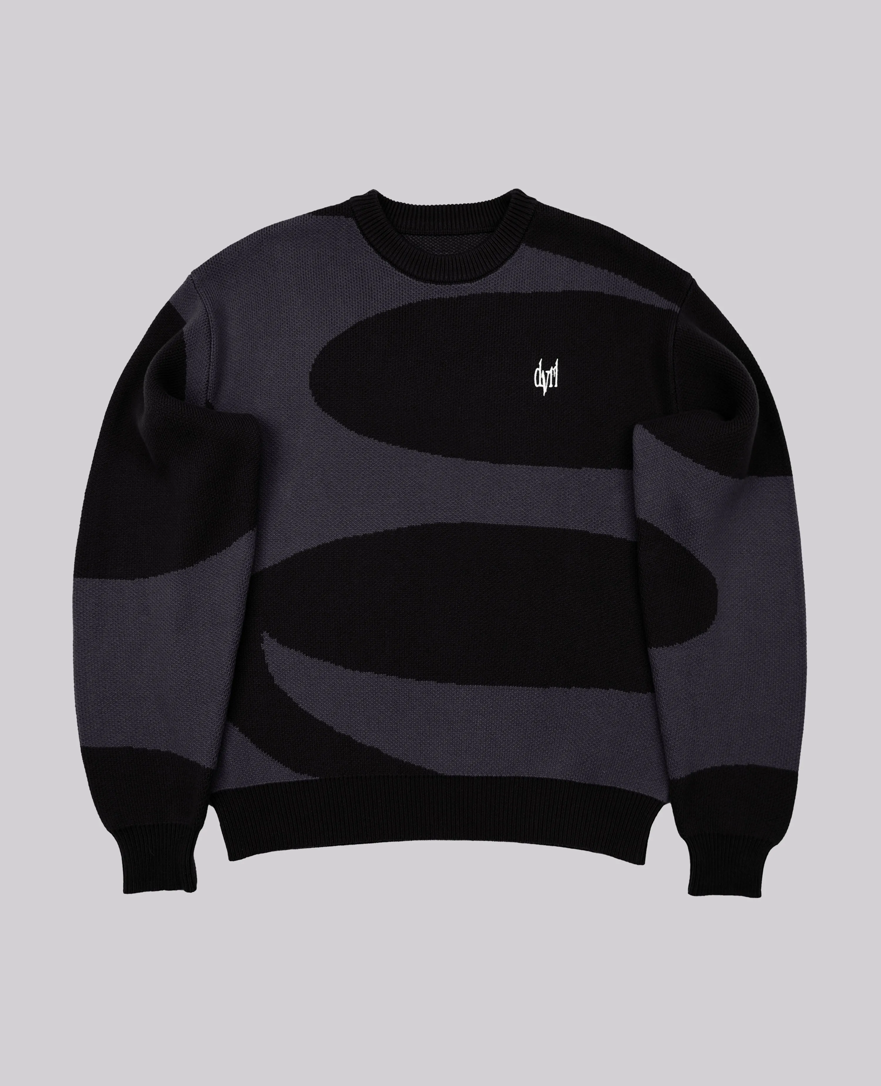 BLACK DVRL KNIT