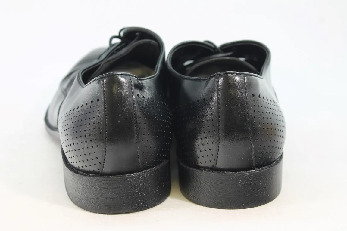 Black Oxford Shoes for Men - Size 12M, ZAP15223