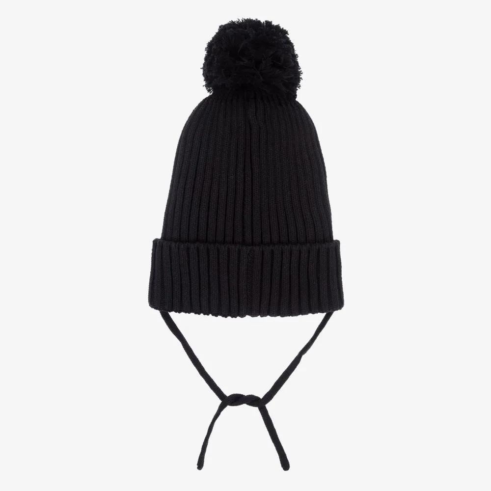 Black Ritzrat Pom-Pom Hat