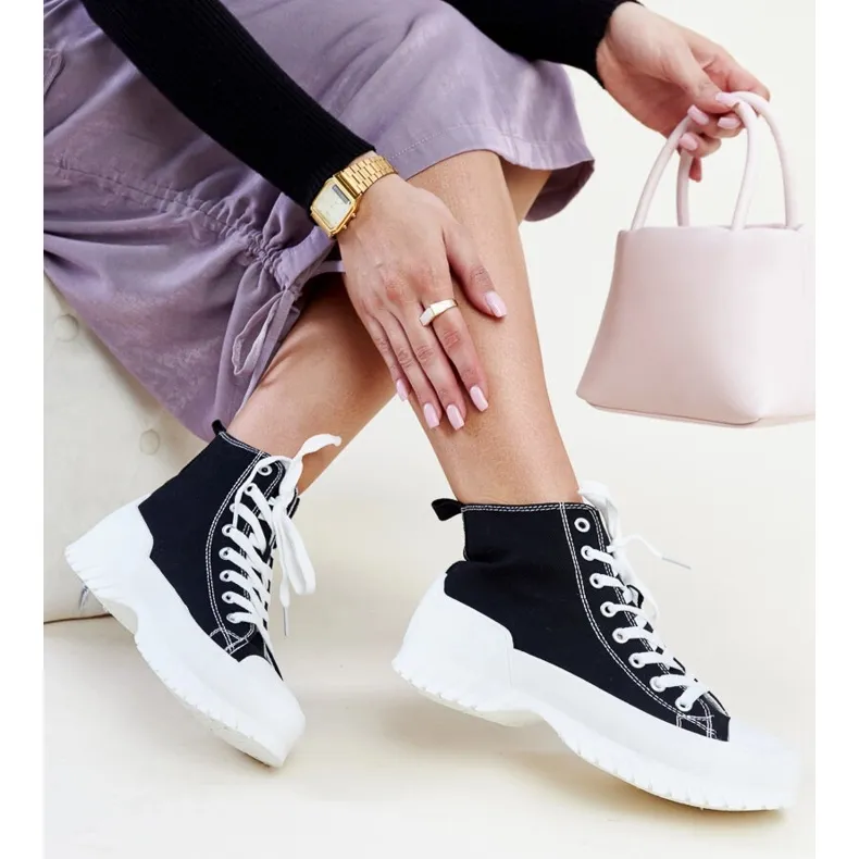 Black Ronchis ankle sneakers