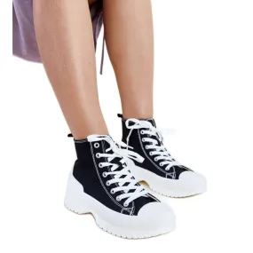 Black Ronchis ankle sneakers