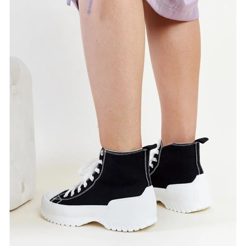 Black Ronchis ankle sneakers