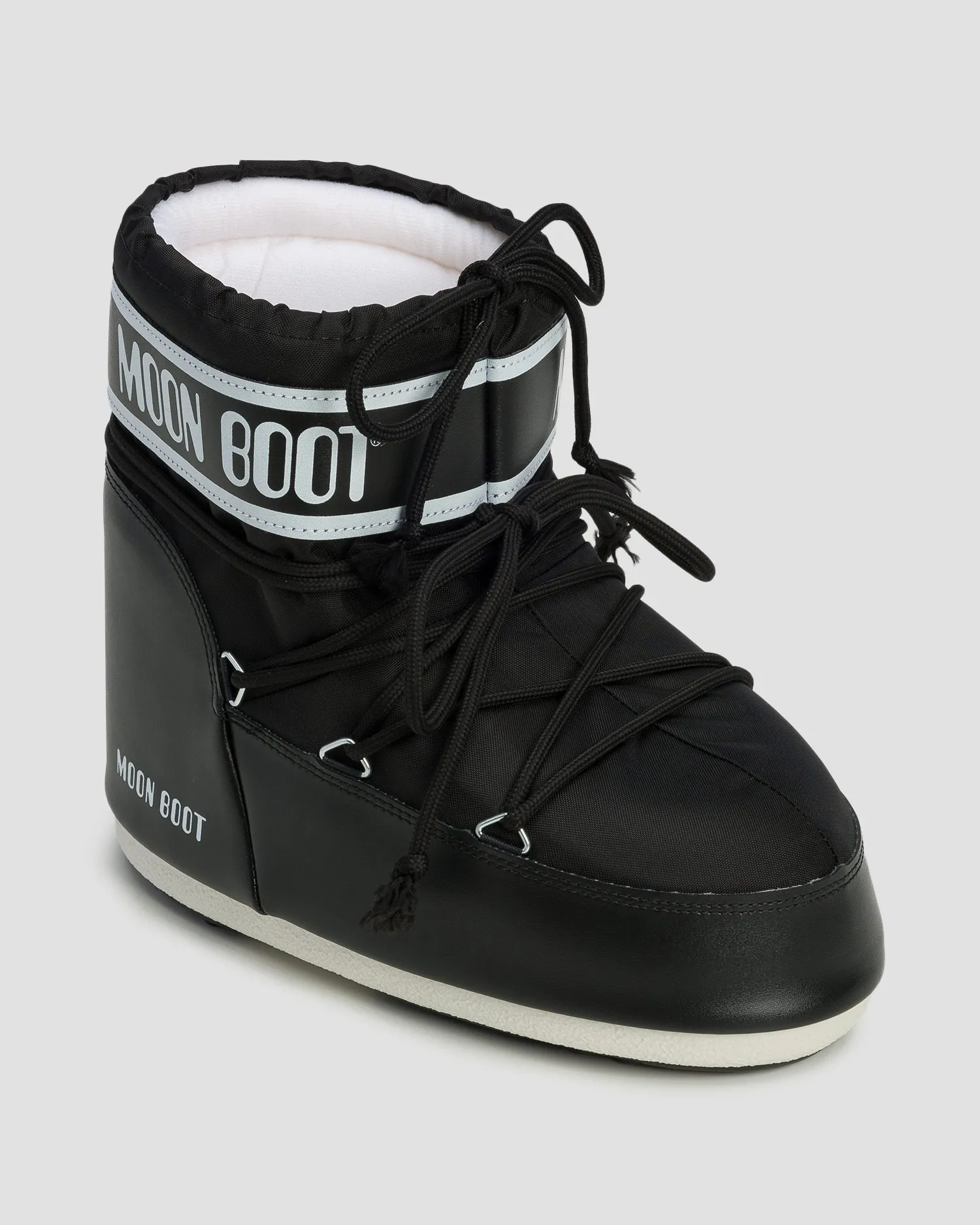 Black snow boots Moon Boot Icon Low Nylon 80D1409340-n001