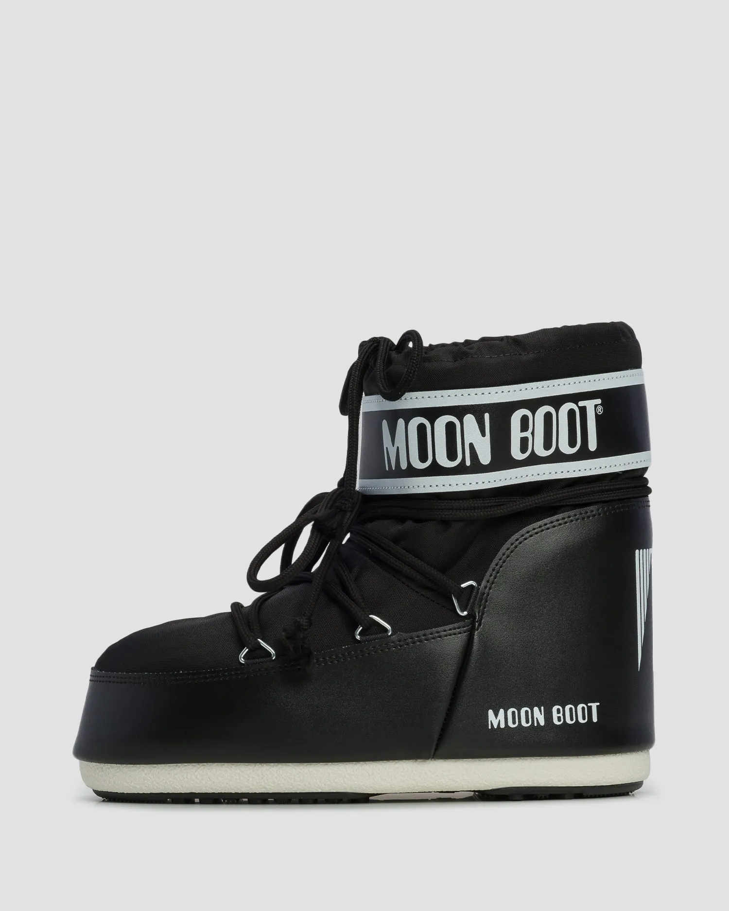 Black snow boots Moon Boot Icon Low Nylon 80D1409340-n001