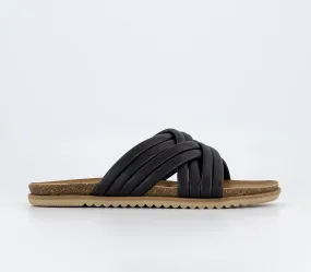 Blowfish Malibu Women's Black Slides - Myll