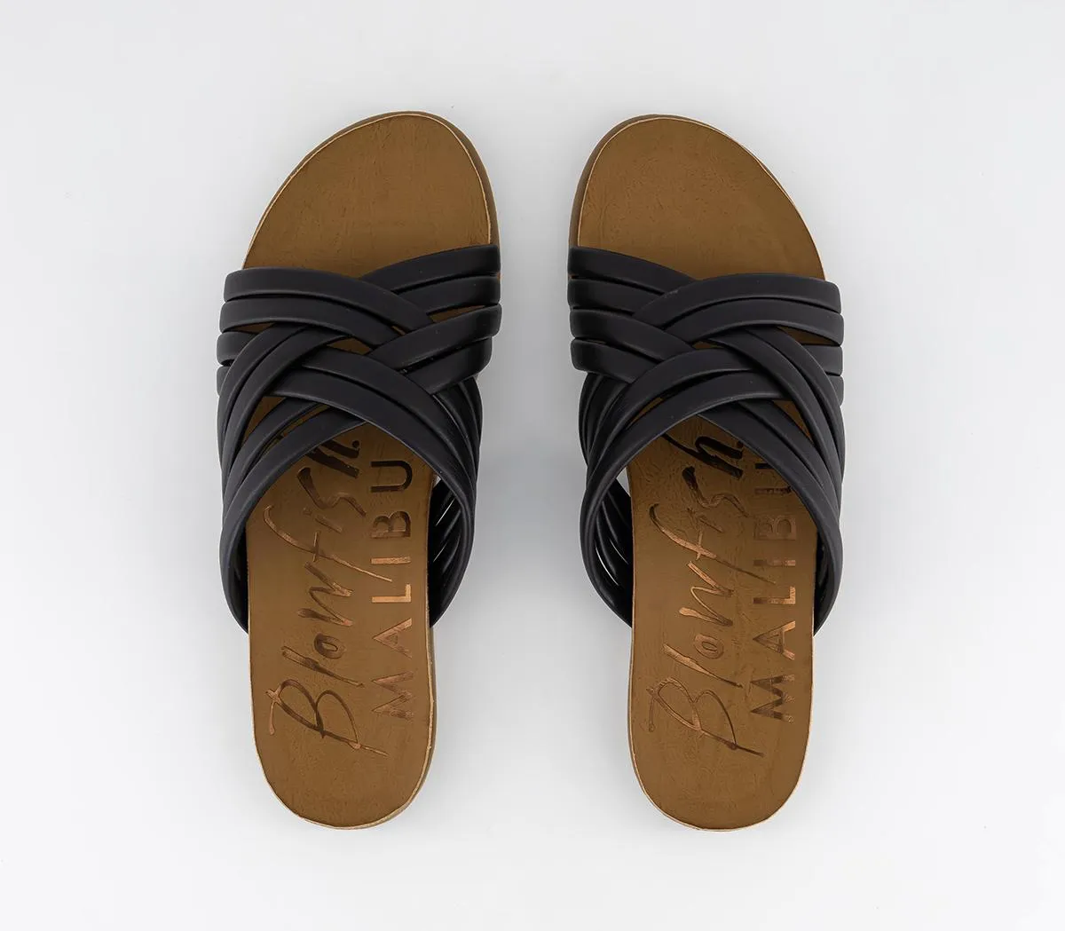 Blowfish Malibu Women's Black Slides - Myll