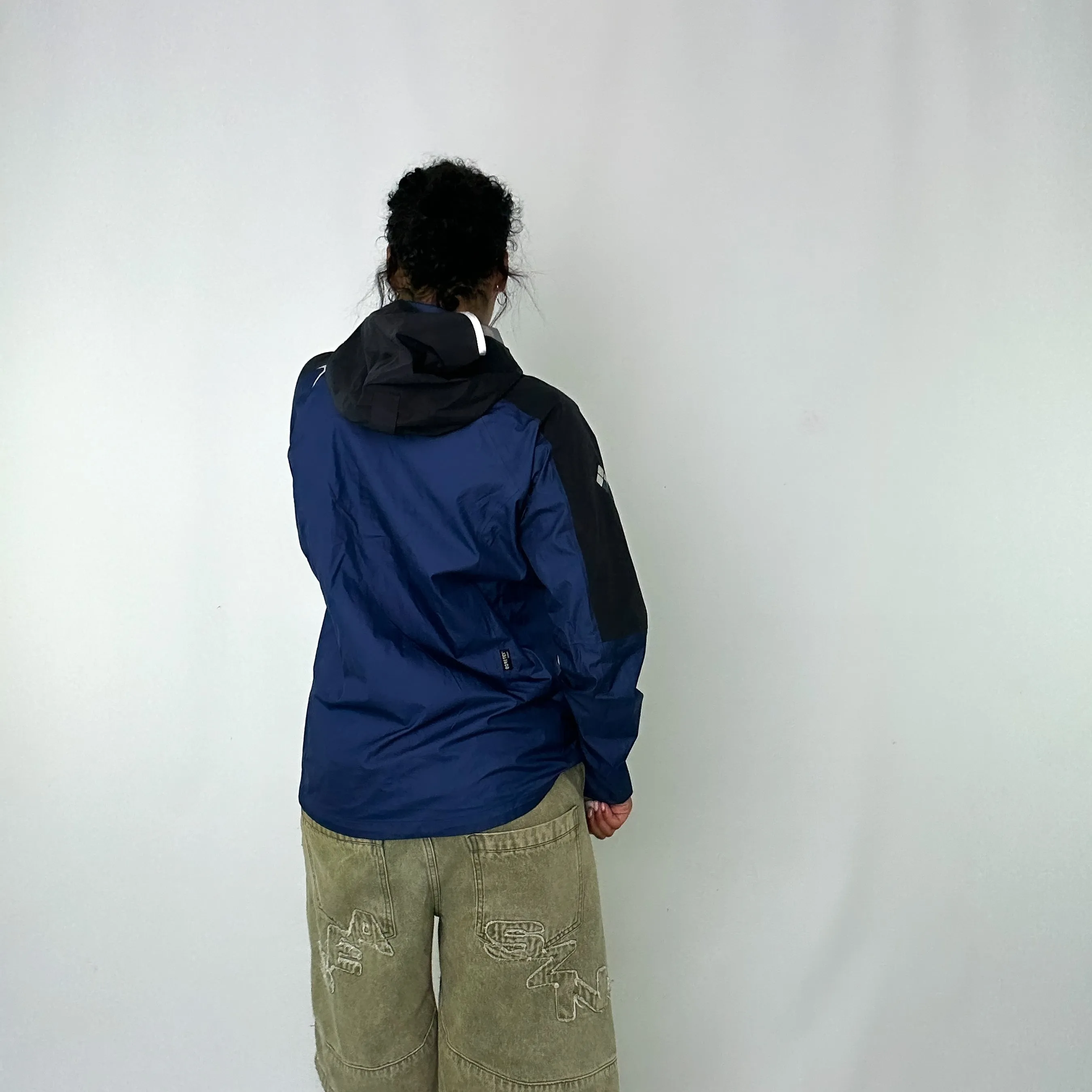 Blue 90s Montbell Light Rain Jacket (L)