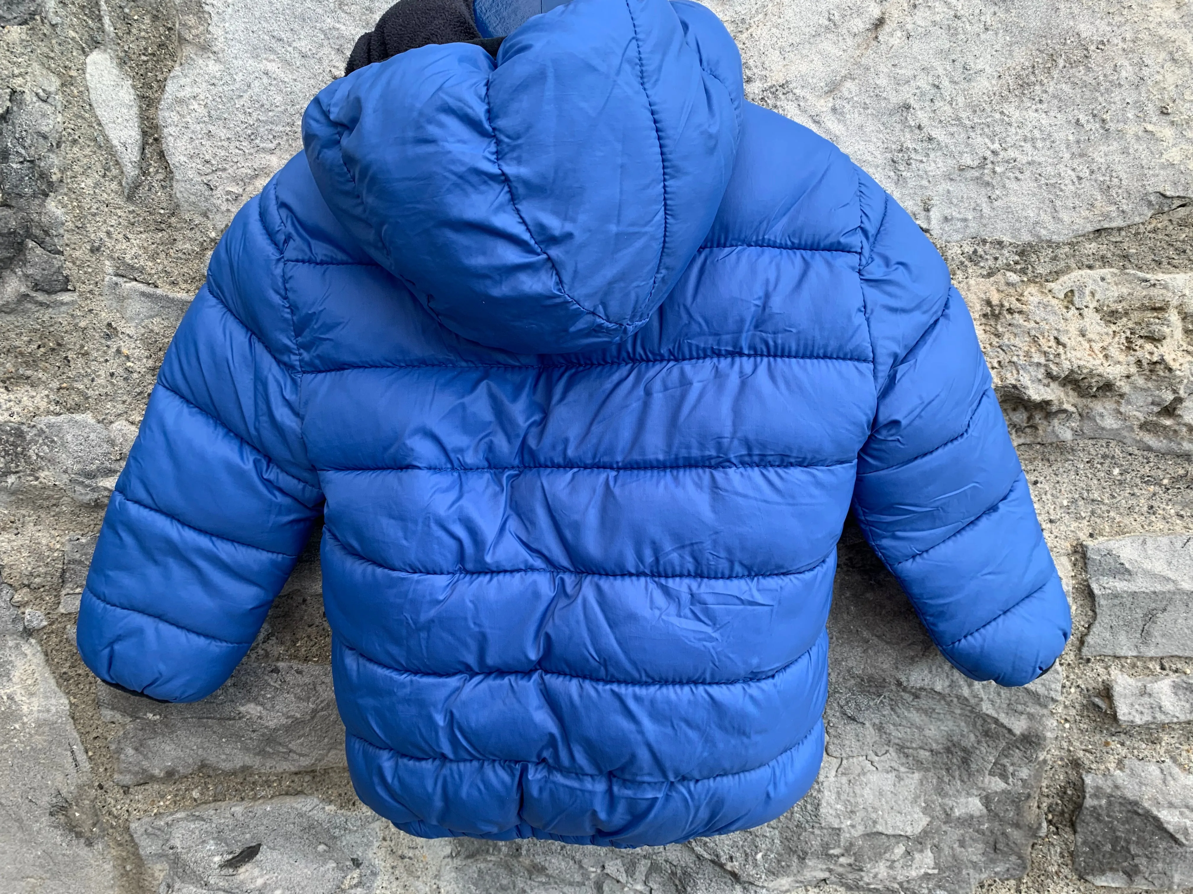 Blue toddler winter jacket size 12-18 months (80-86cm)