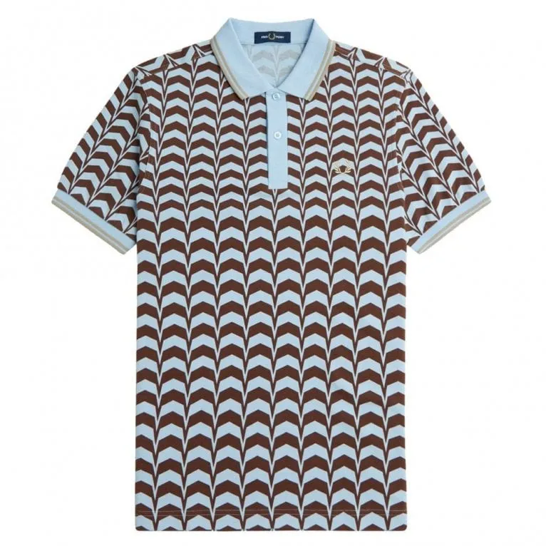 Bold Print Polo Shirt