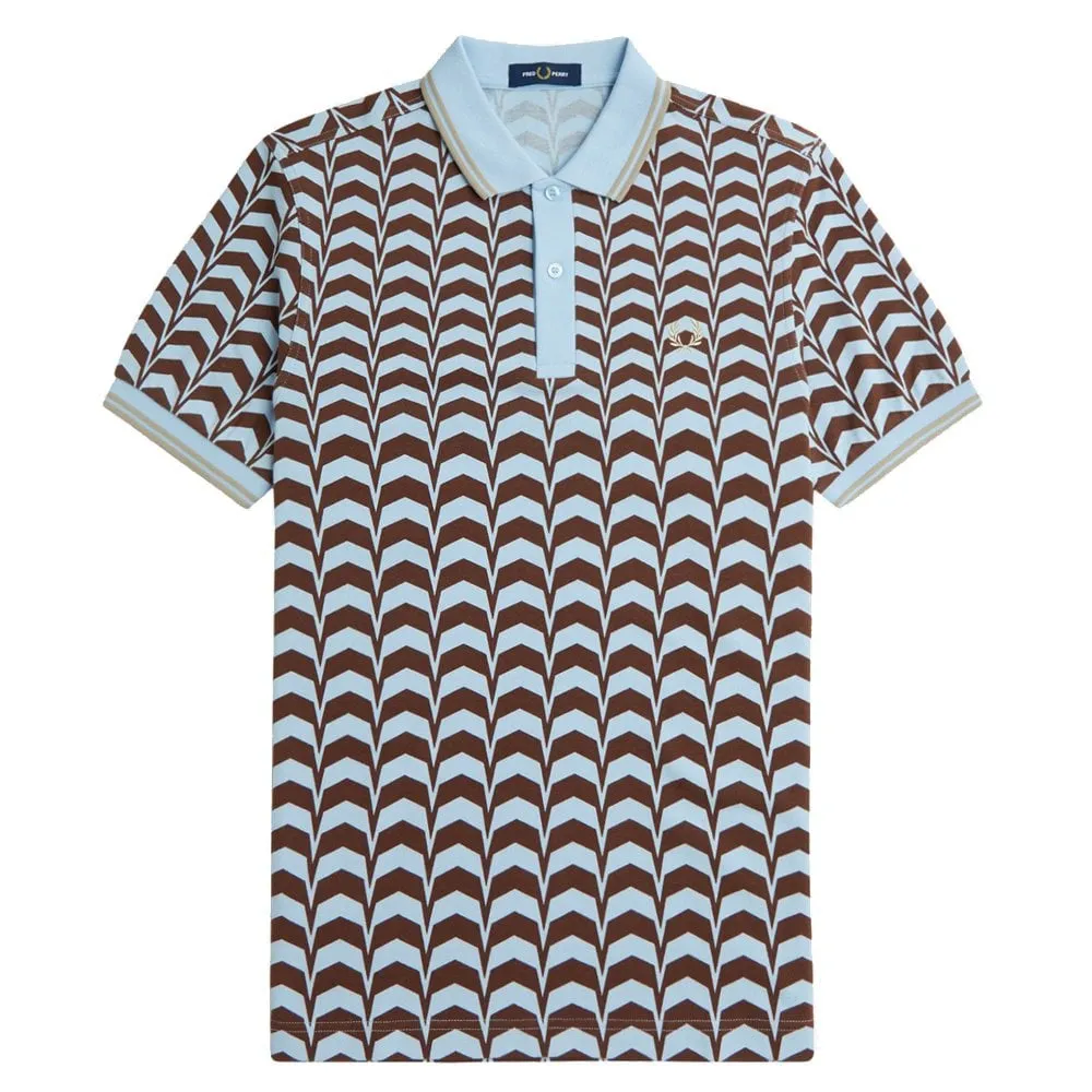 Bold Print Polo Shirt