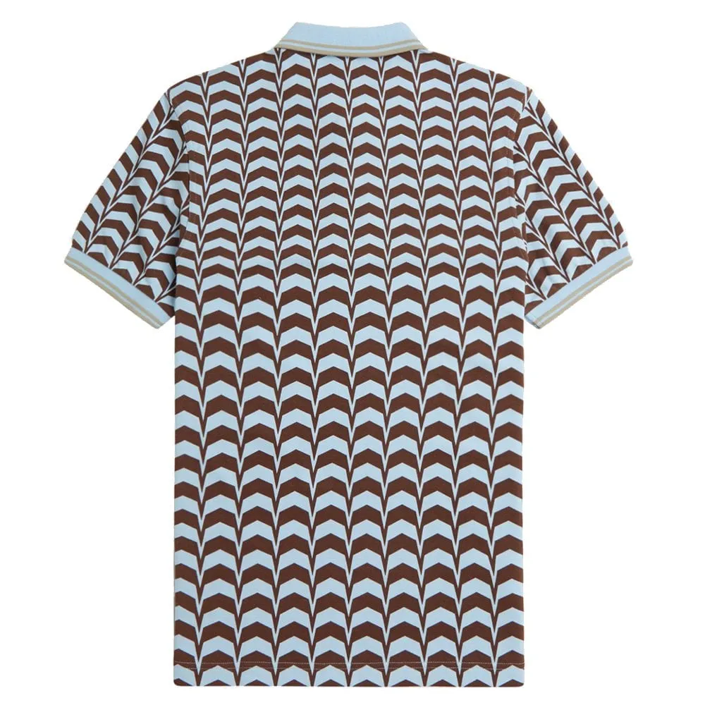 Bold Print Polo Shirt