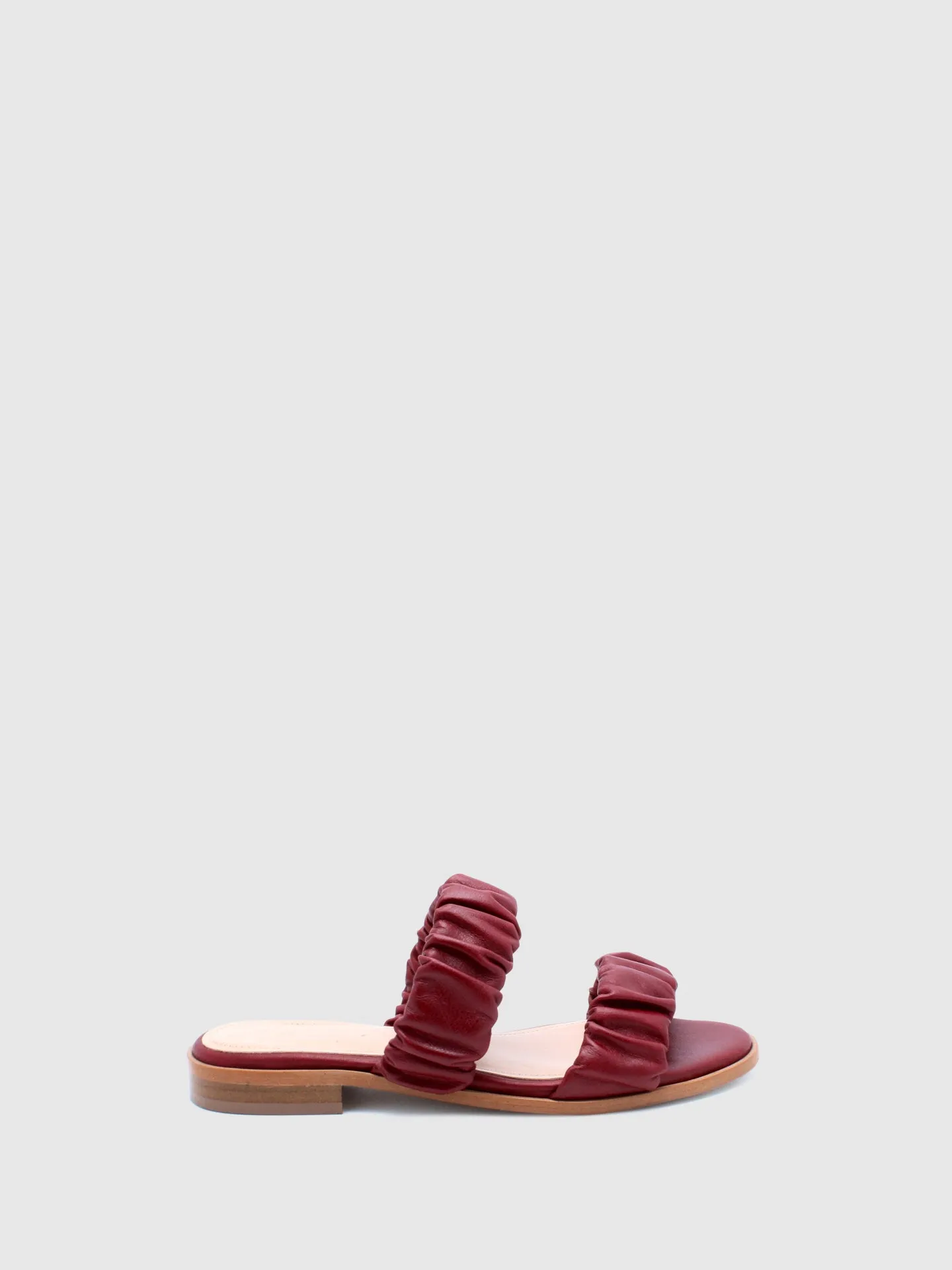 Bow Sandals A06L2 Dark Red