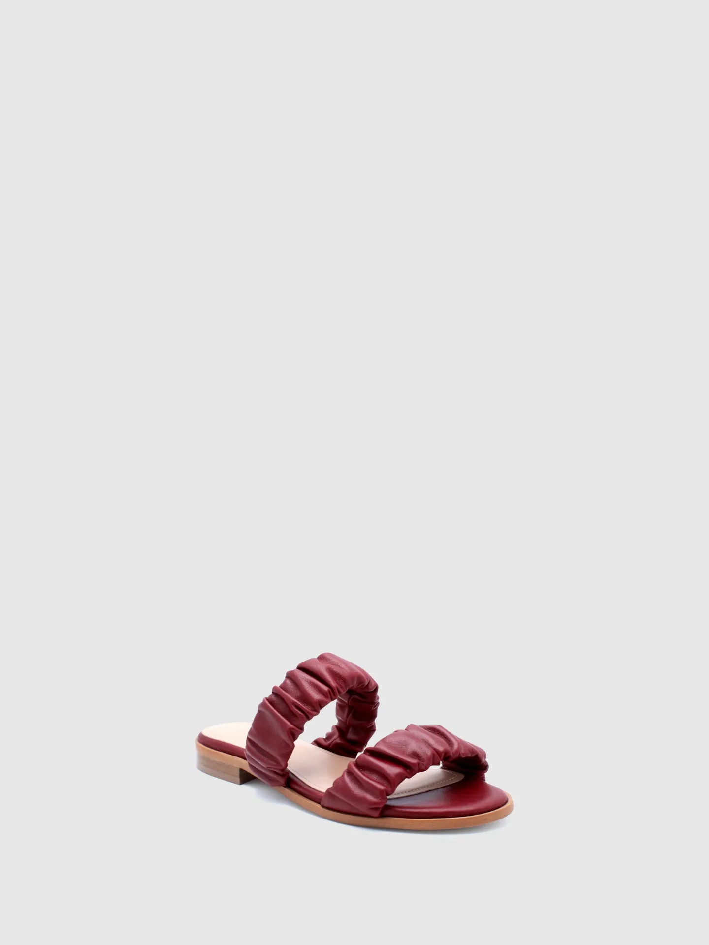 Bow Sandals A06L2 Dark Red