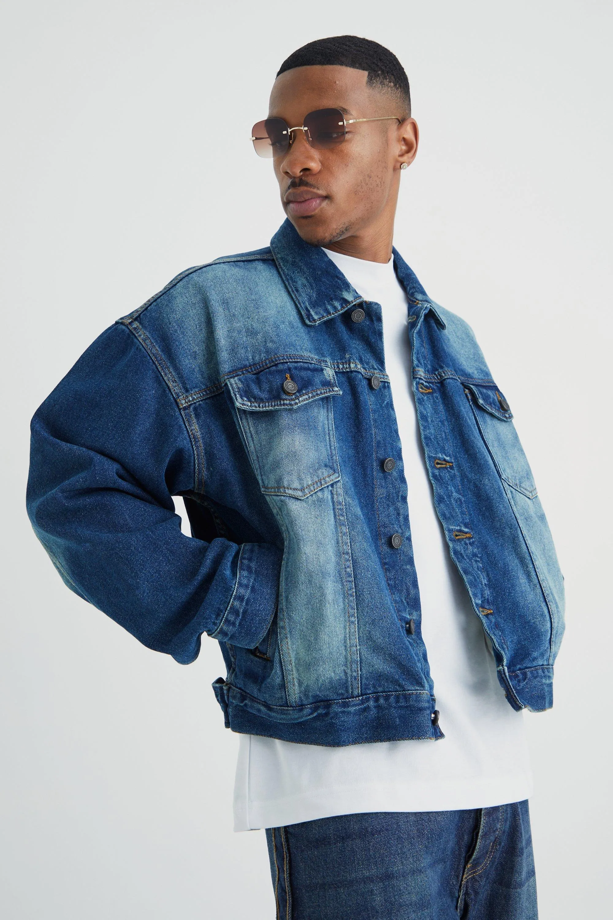 Boxy Fit Denim Jacket