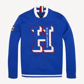 Boys 3-7 Letterman Jumper | Jumpers | Tommy Hilfiger