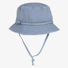 Boys Blue Cotton Bucket Hat