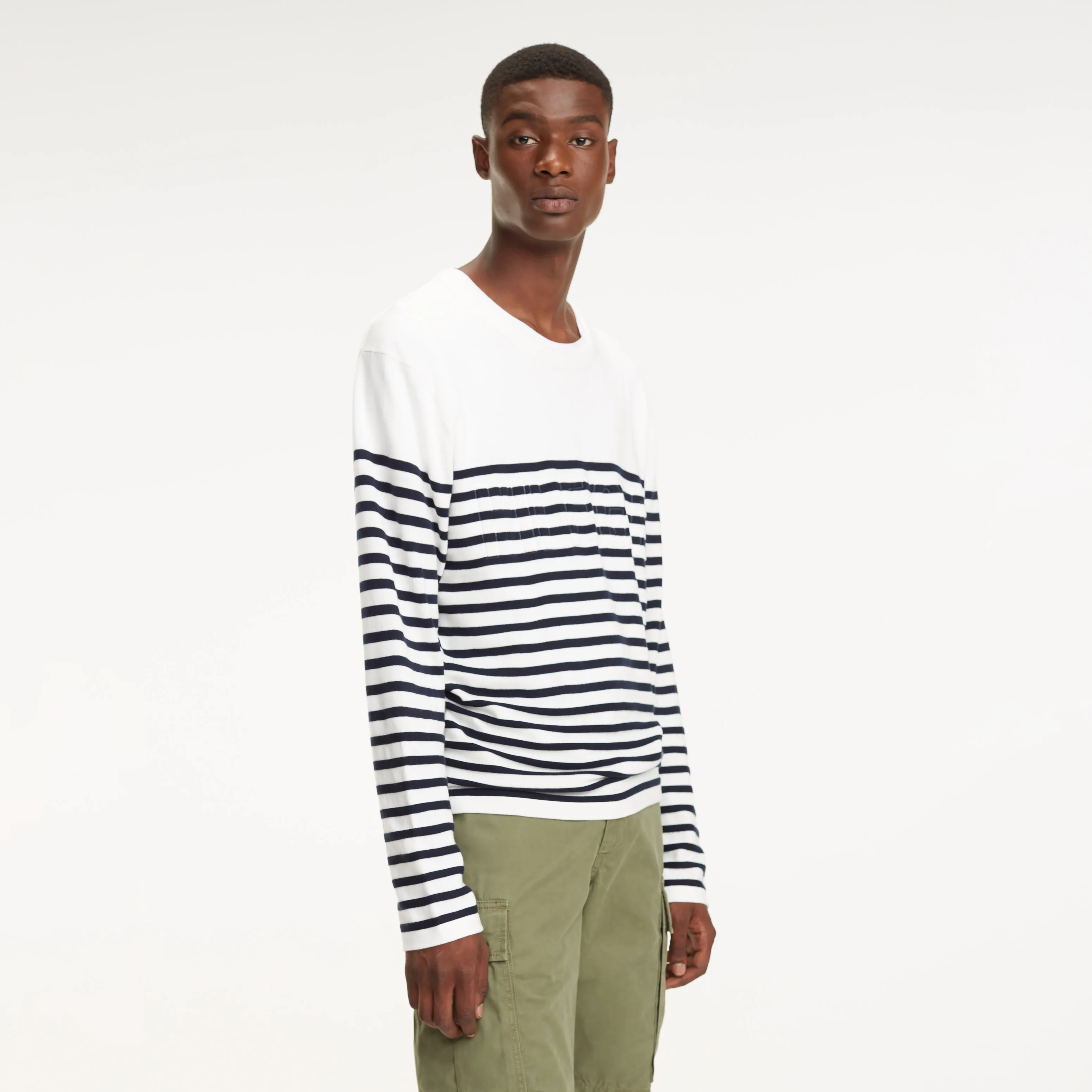 Breton Stripe Crew Neck Jumper | Jumpers | Tommy Hilfiger