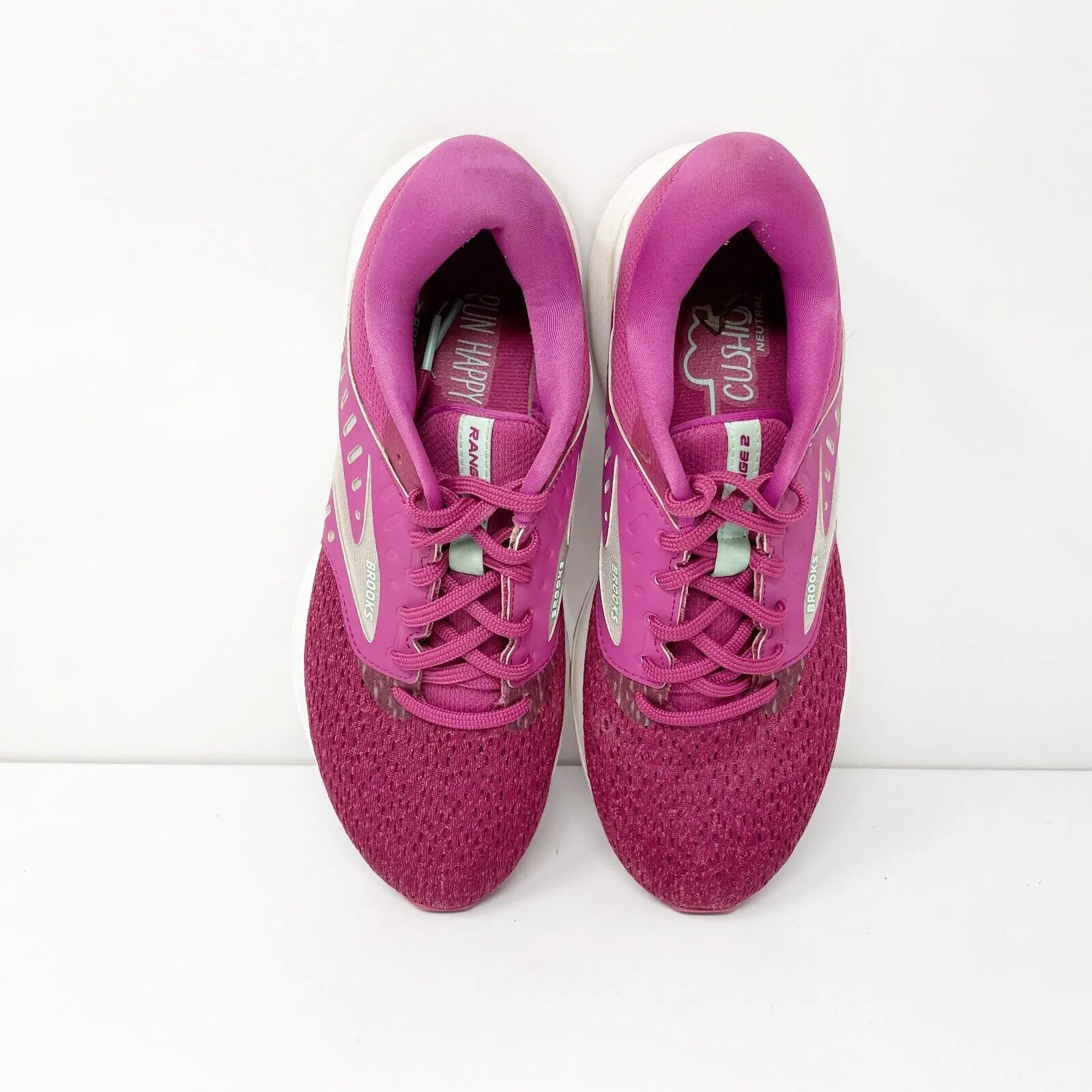 Brooks Womens Range 2 1203621B553 Pink Running Shoes Sneakers Size 8.5 B