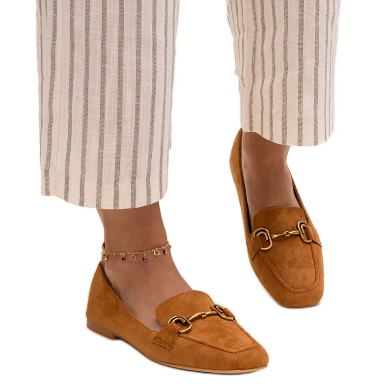 Brown moccasins Zamari