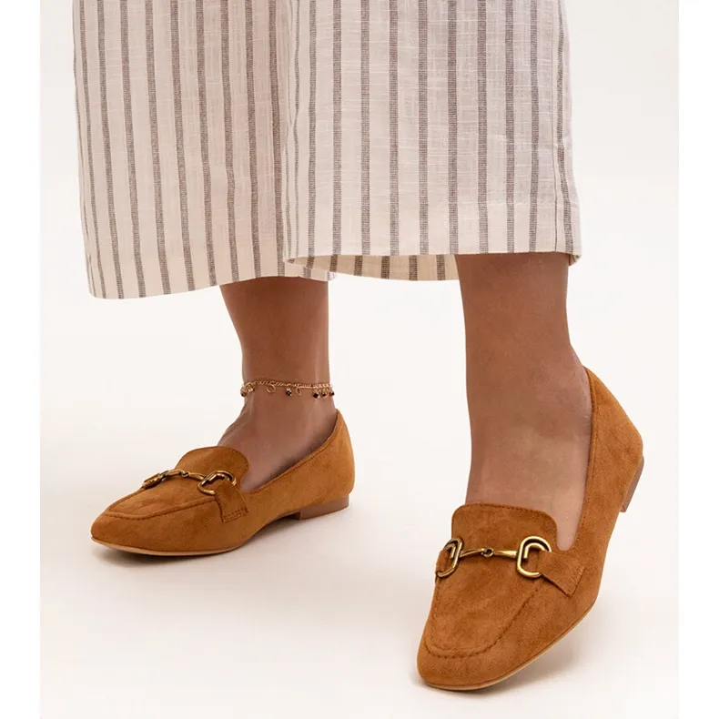 Brown moccasins Zamari