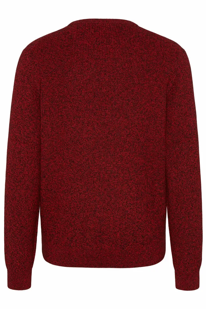 Bugatti Crew Knit Red