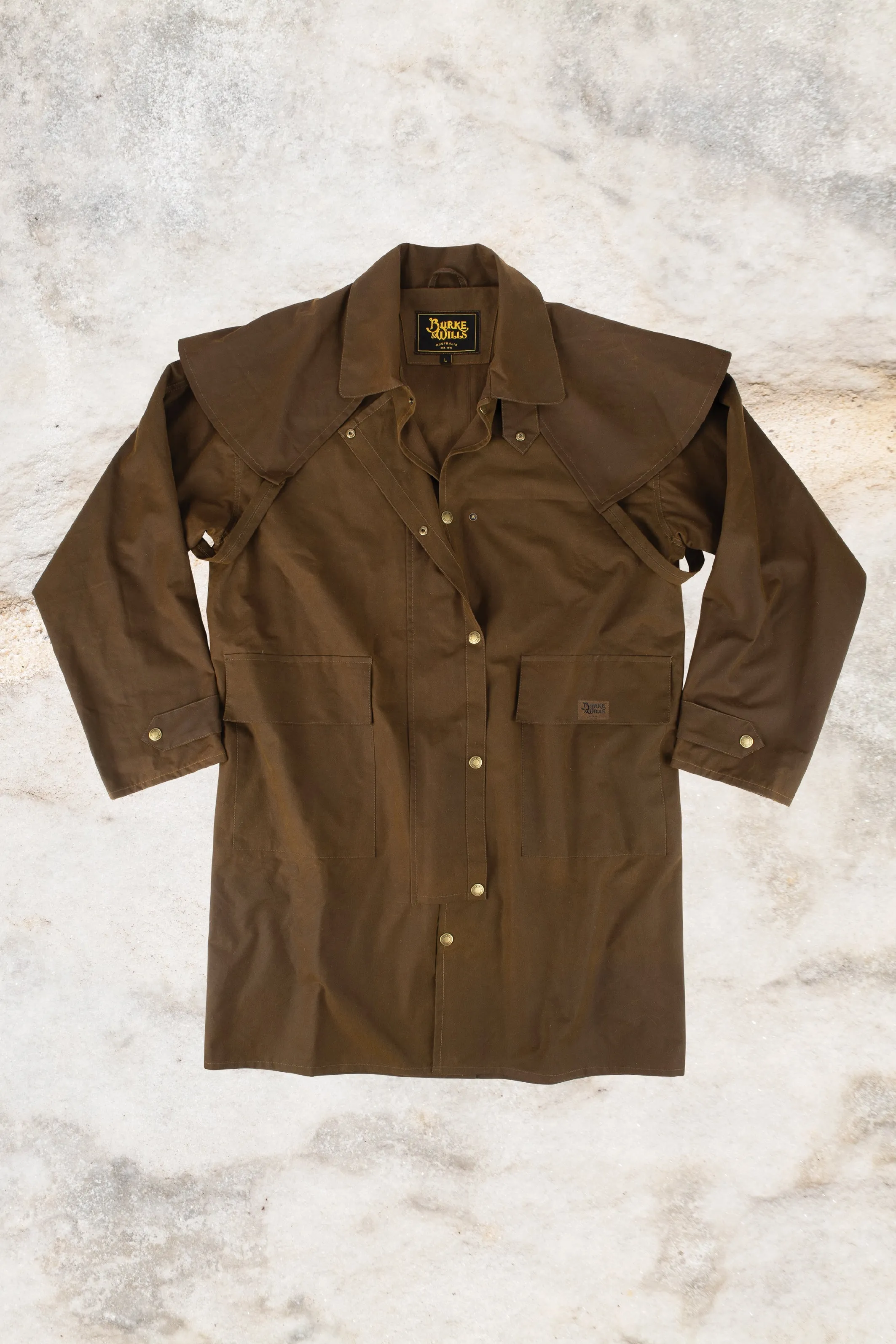 Burke Wills Stockman Short Coat Bronze - Outback Clothing Online