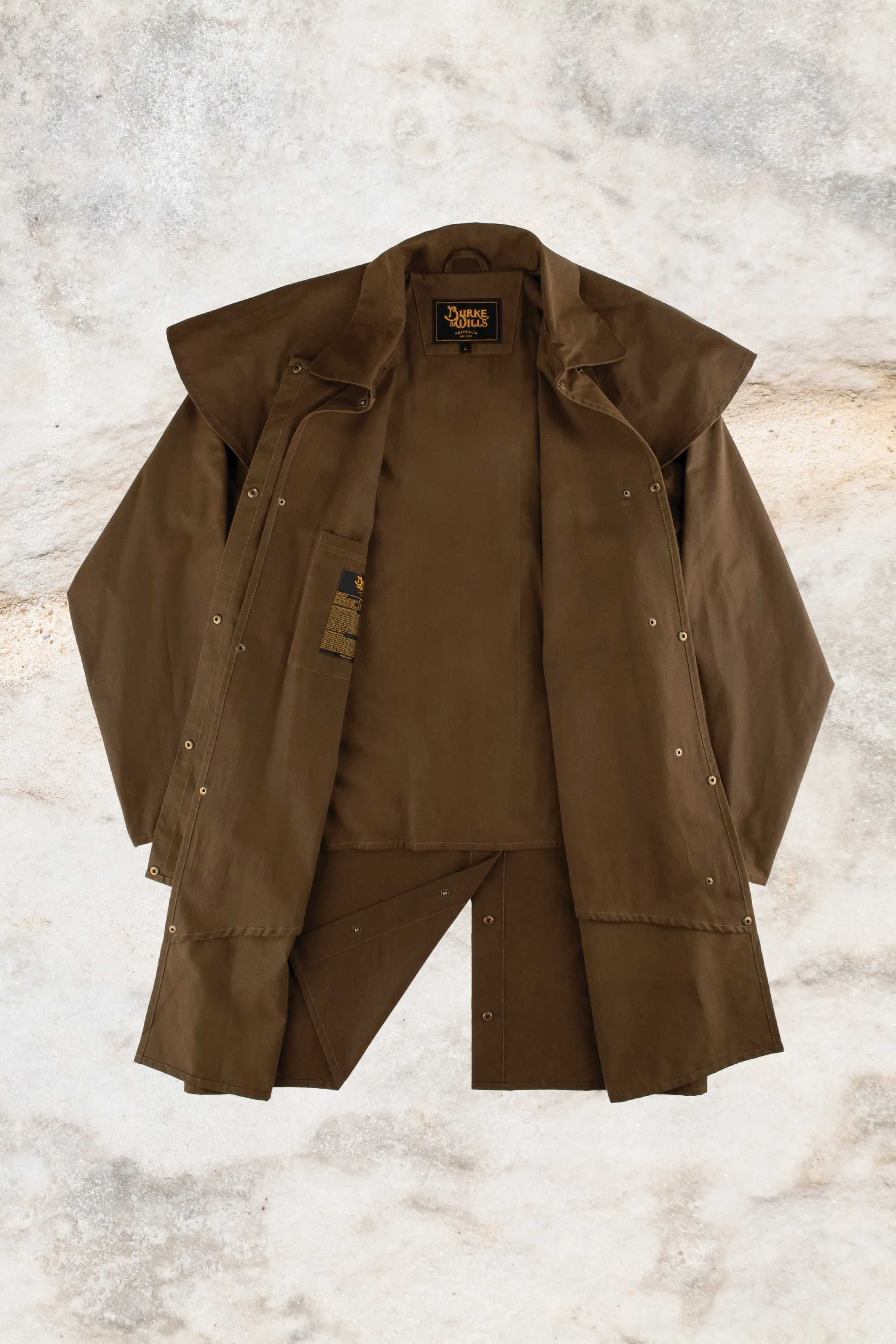 Burke Wills Stockman Short Coat Bronze - Outback Clothing Online