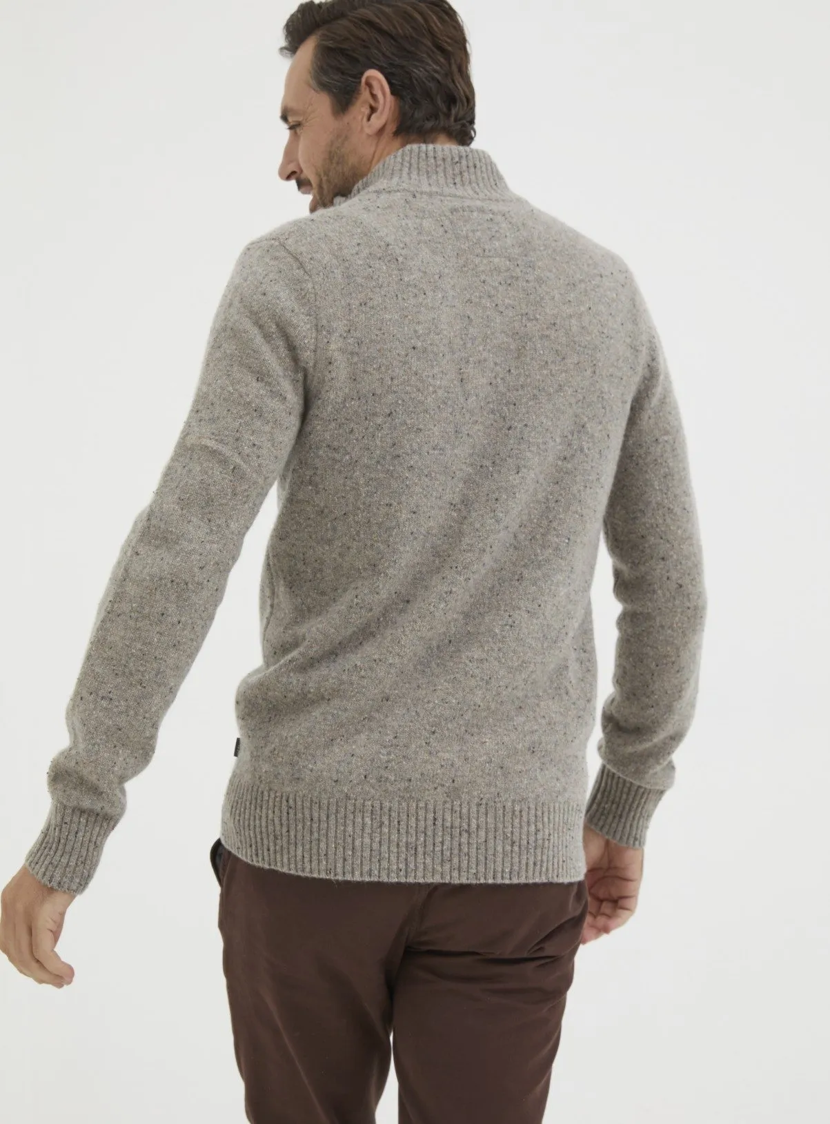 FATFACE Lambswool Half Neck Jumper XS - Jumpers & Cardigans - Tu Clothing