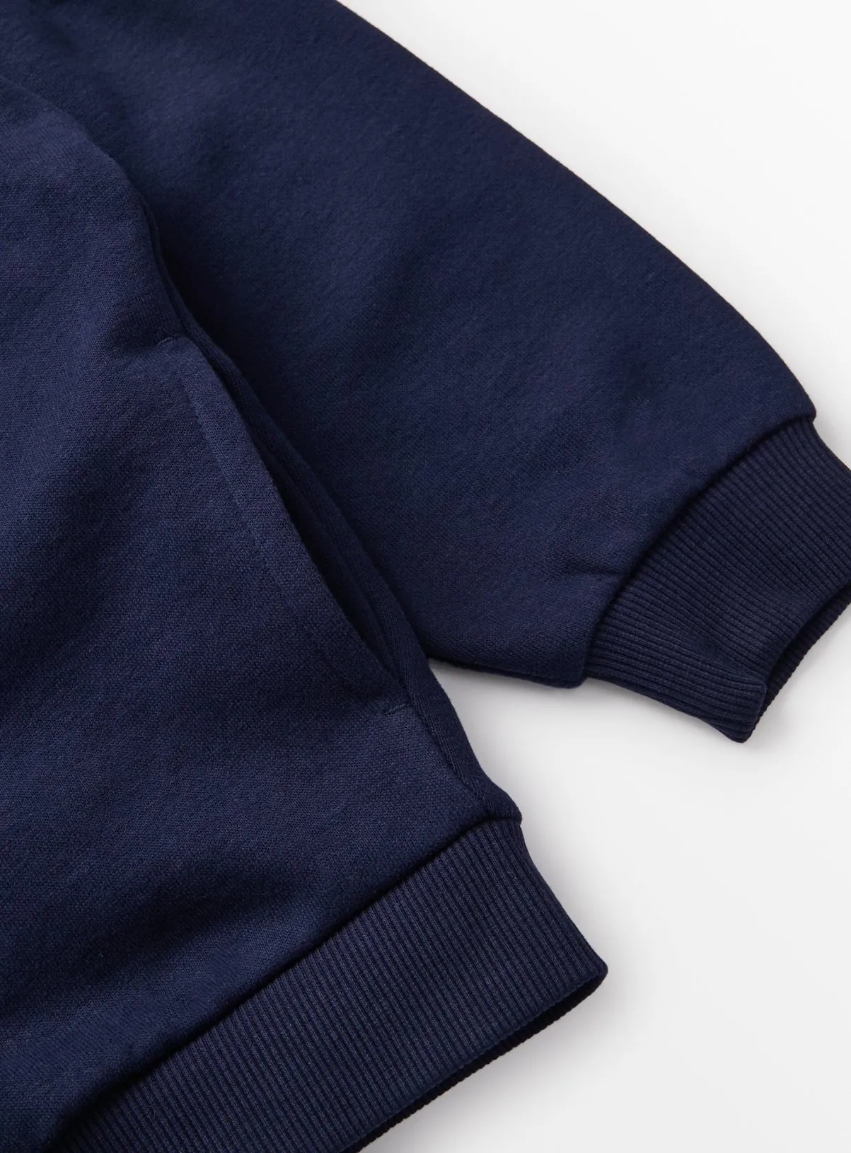 Navy Zip-Through Hoodie for 5-Year-Old | Kids' Jumpers and Cardigans | Tu - Shop Now