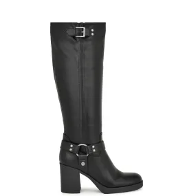 Heeled Harness Boots