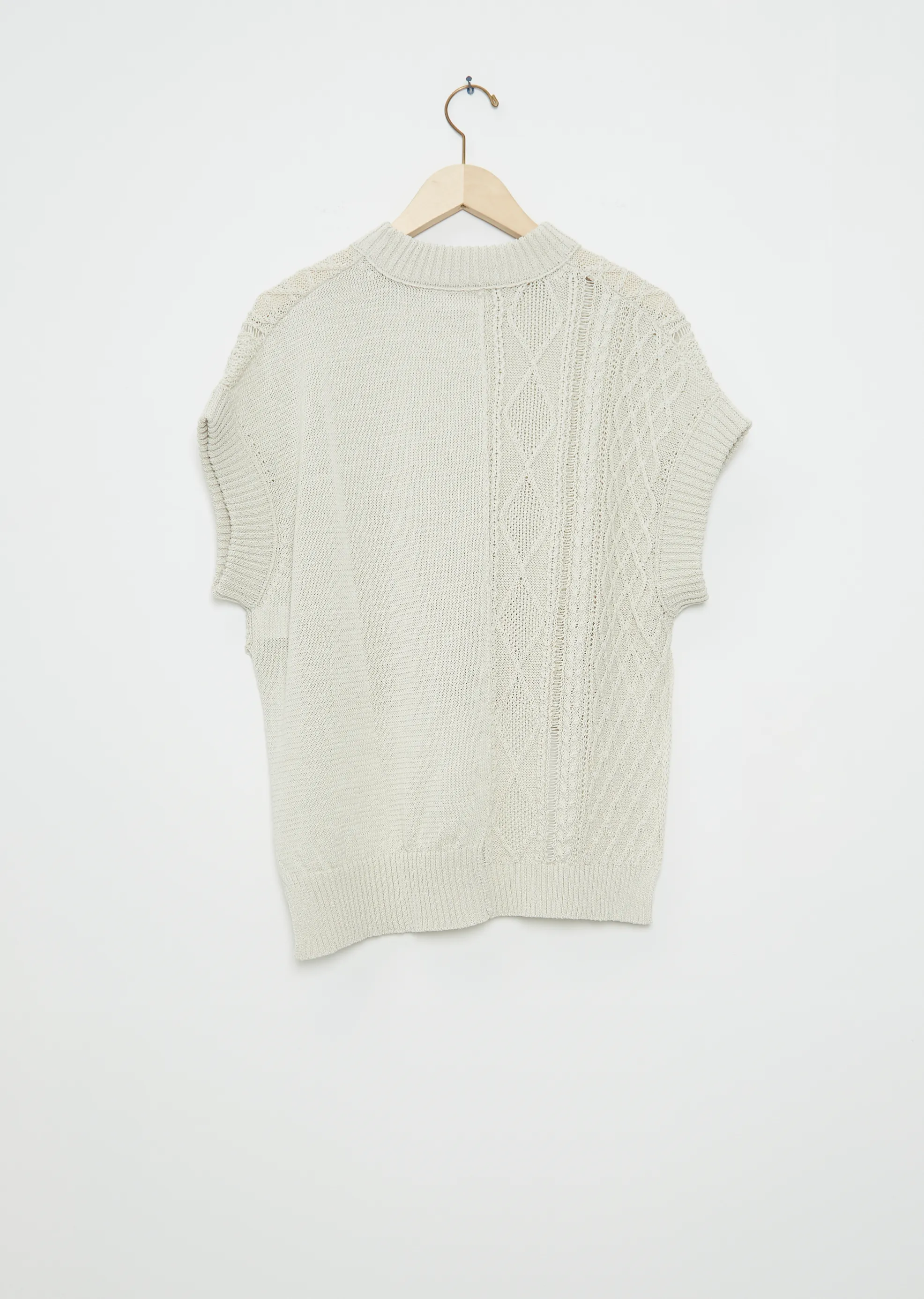 Cable Knit Cotton Top