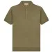 Knitted SS Polo Shirt Green