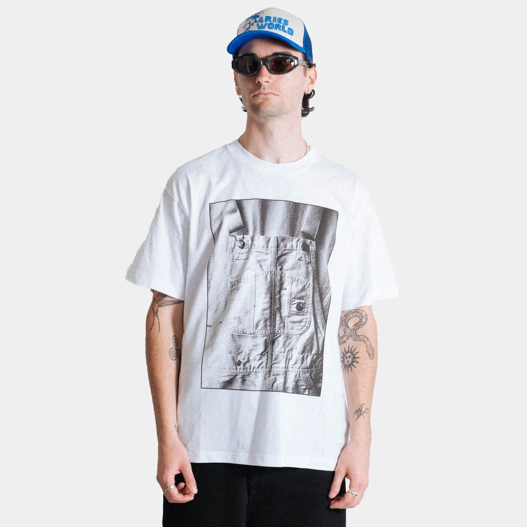 Carhartt WIP BIB Overall T-Shirt - White