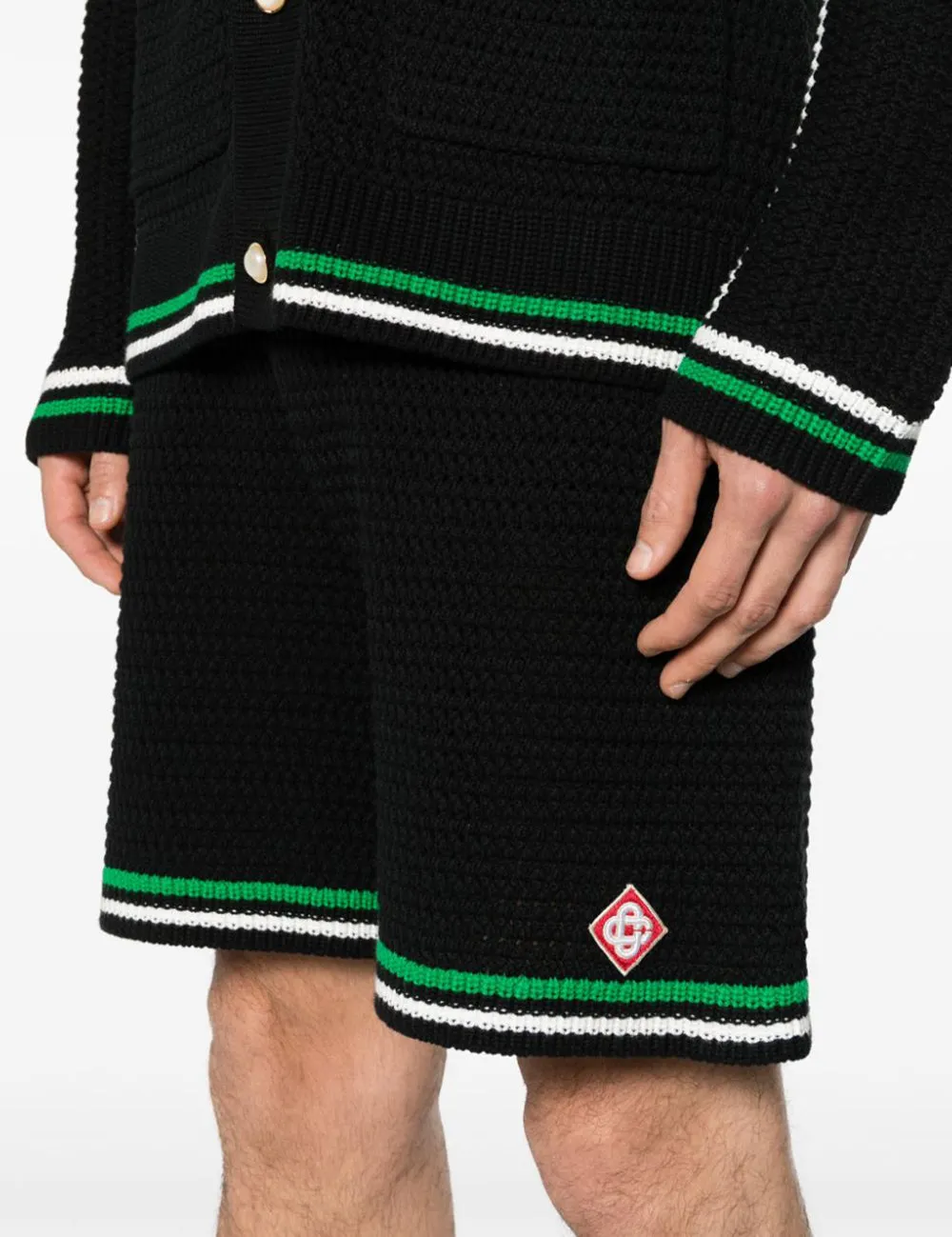 CASABLANCA KNIT TENNIS SHORTS