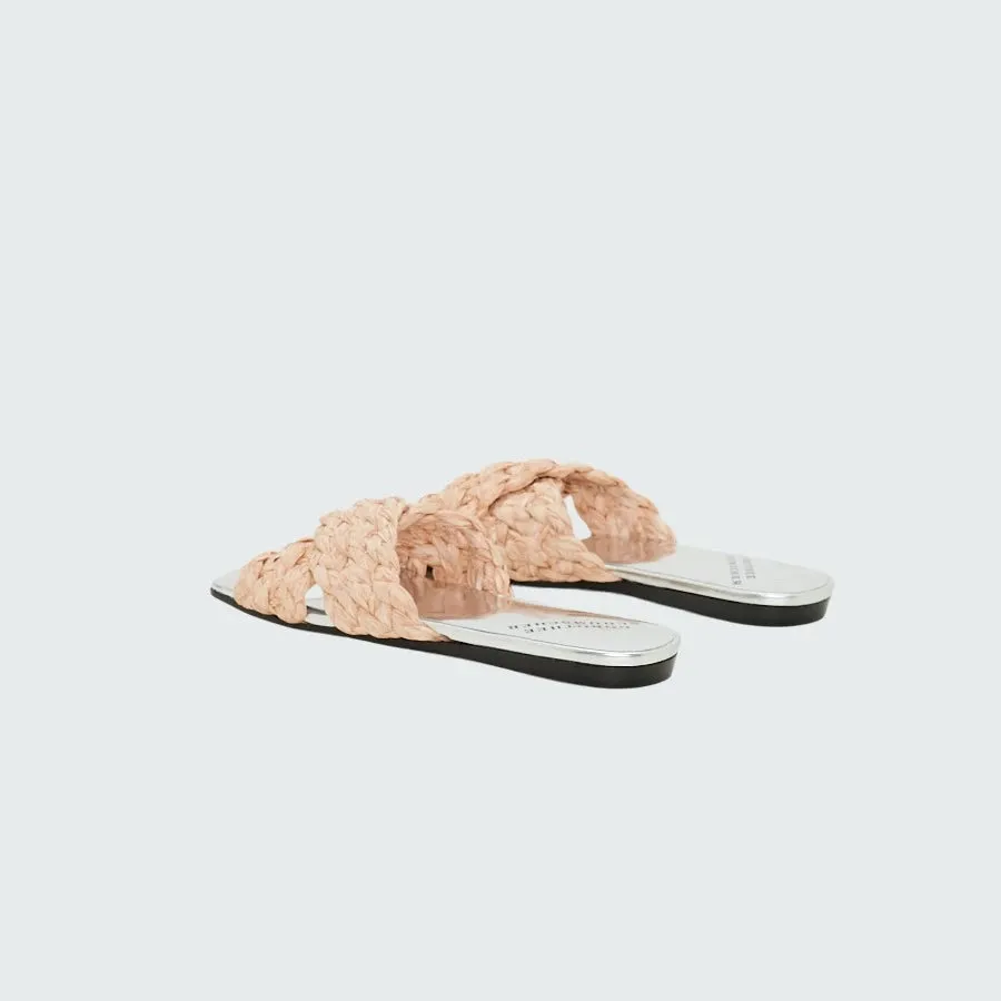 CHIC CONTRAST - FLAT SANDAL