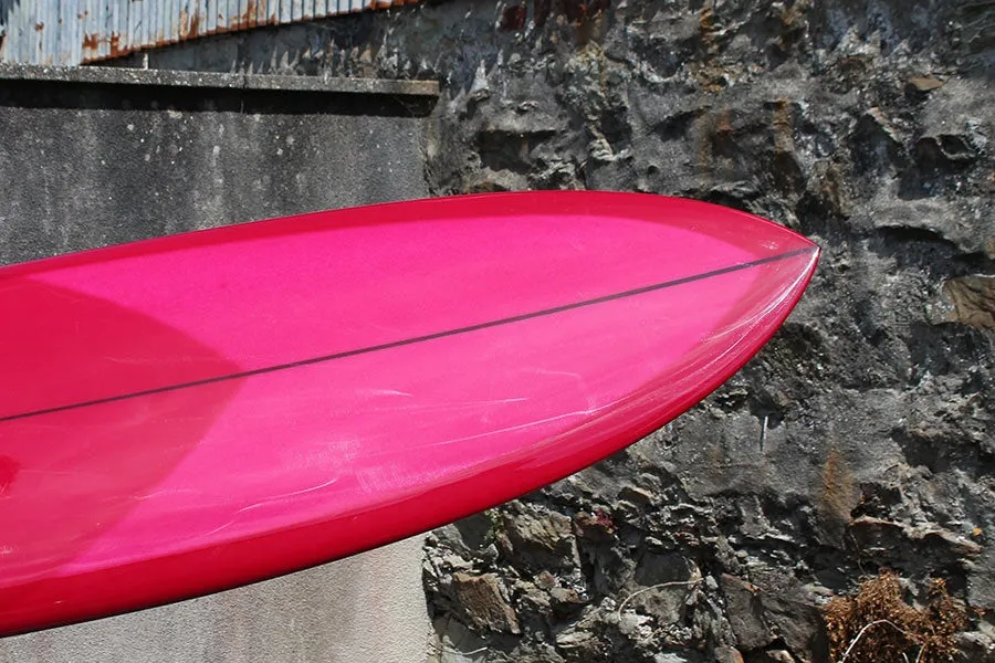 Christenson Flat Tracker 2.0 Surfboard (Burgundy Tint) - 8'0