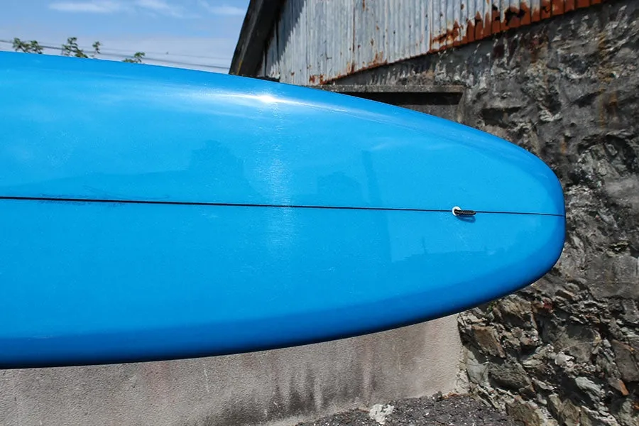 Christenson Flat Tracker Surfboard (Blue Tint) - 7'10