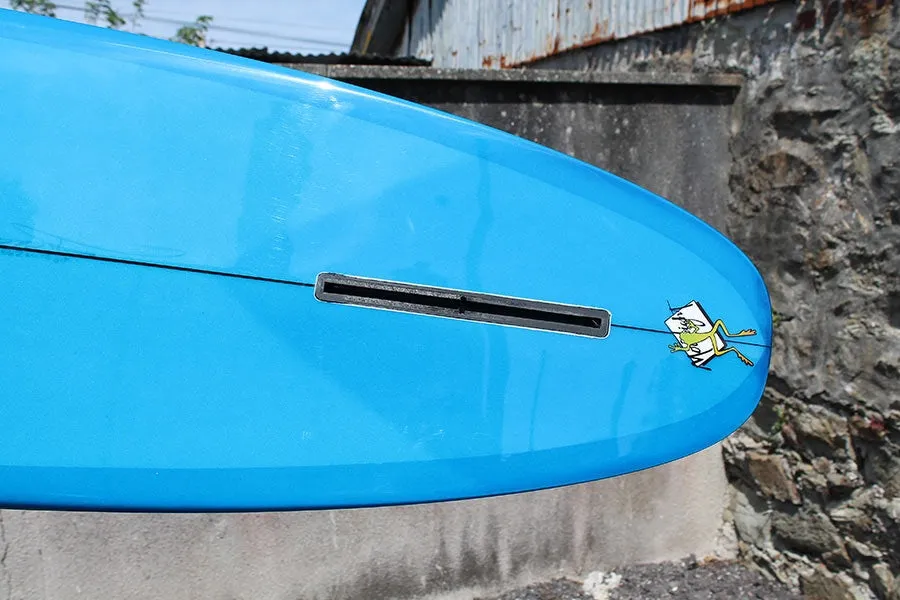 Christenson Flat Tracker Surfboard (Blue Tint) - 7'10