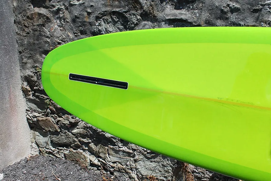 Christenson Flat Tracker Surfboard (Lime Tint) - 7'6