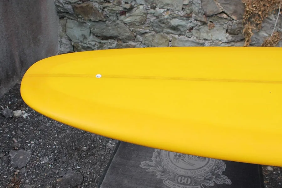 Christenson Flat Tracker Surfboard (Yellow Tint) - 8'0