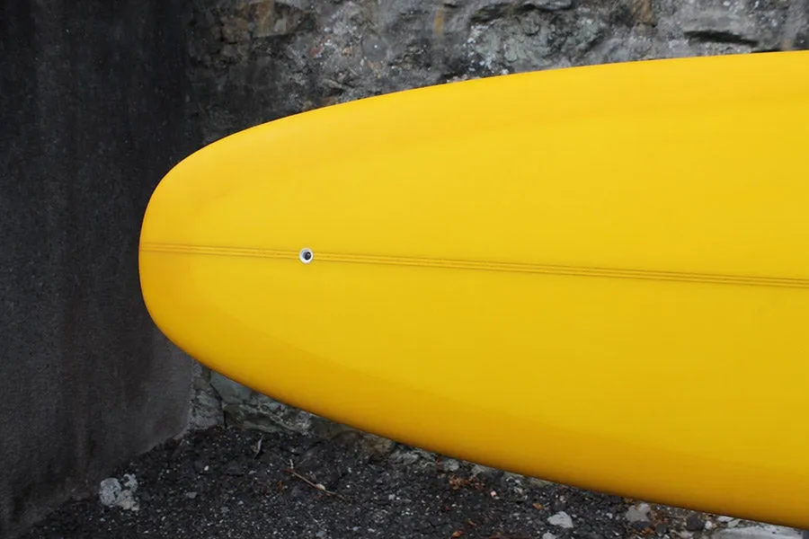 Christenson Flat Tracker Surfboard (Yellow Tint) - 8'0