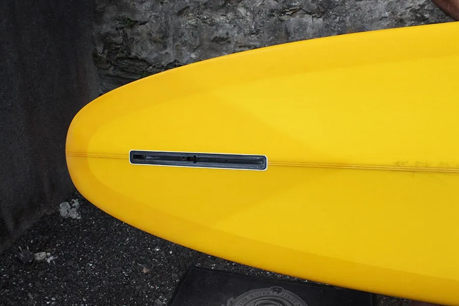 Christenson Flat Tracker Surfboard (Yellow Tint) - 8'0