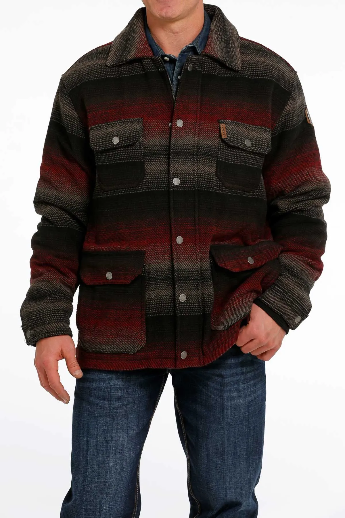 Cinch Men's Twill Jacket for Frontier Style