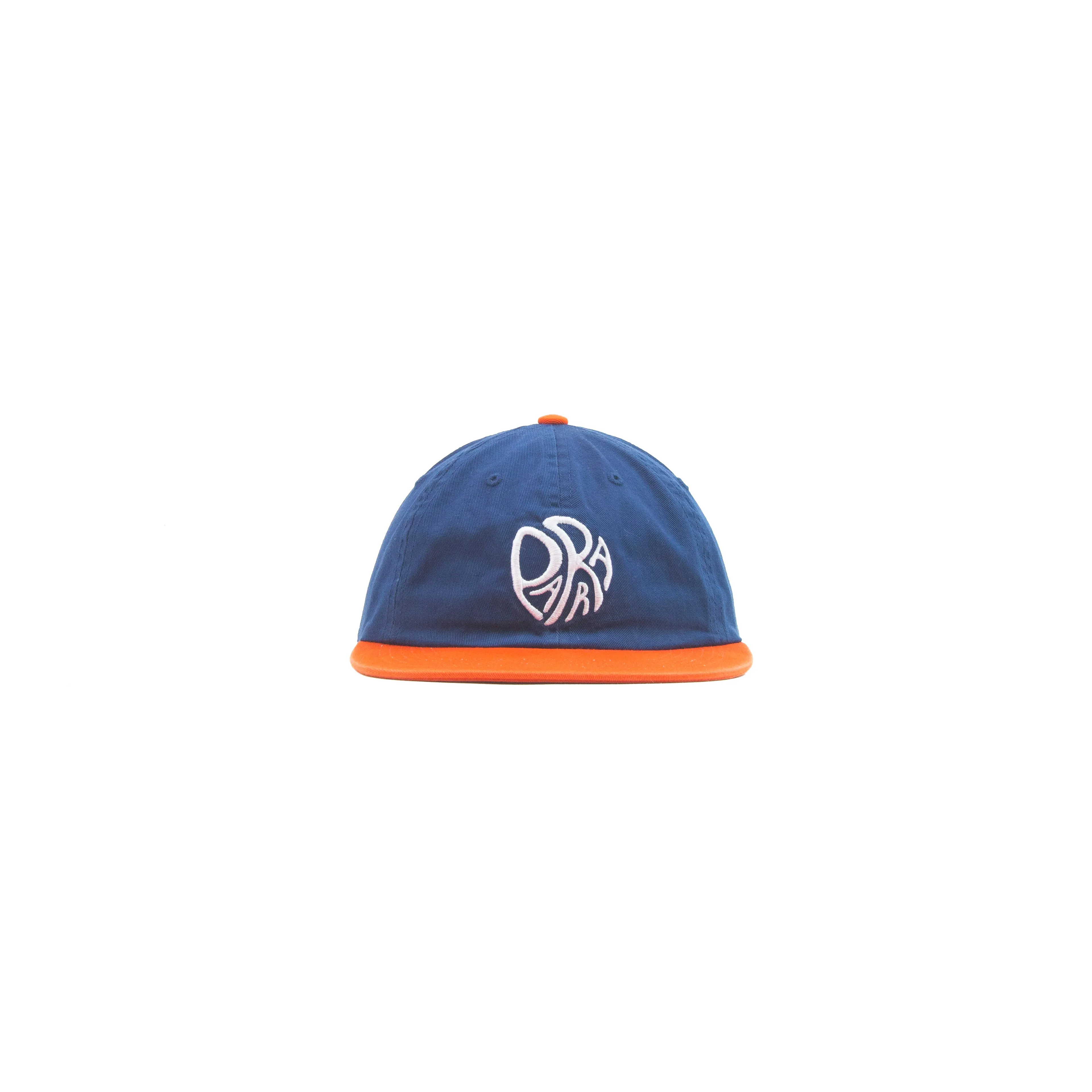 Circle Tweak Logo 6 Panel Hat (Navy/Orange)