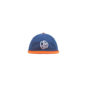 Circle Tweak Logo 6 Panel Hat (Navy/Orange)