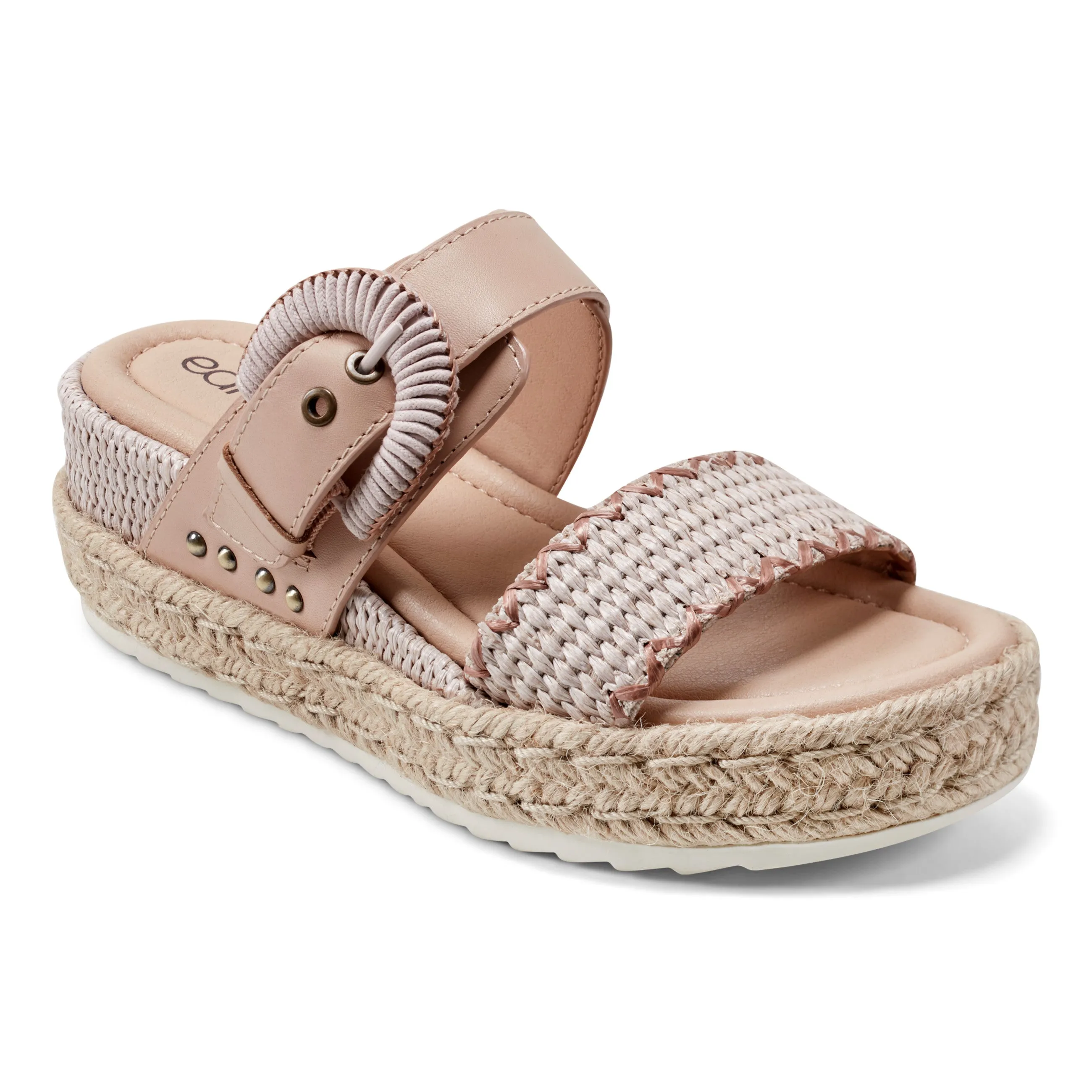 Colla Platform Wedge Slip-On Sandals