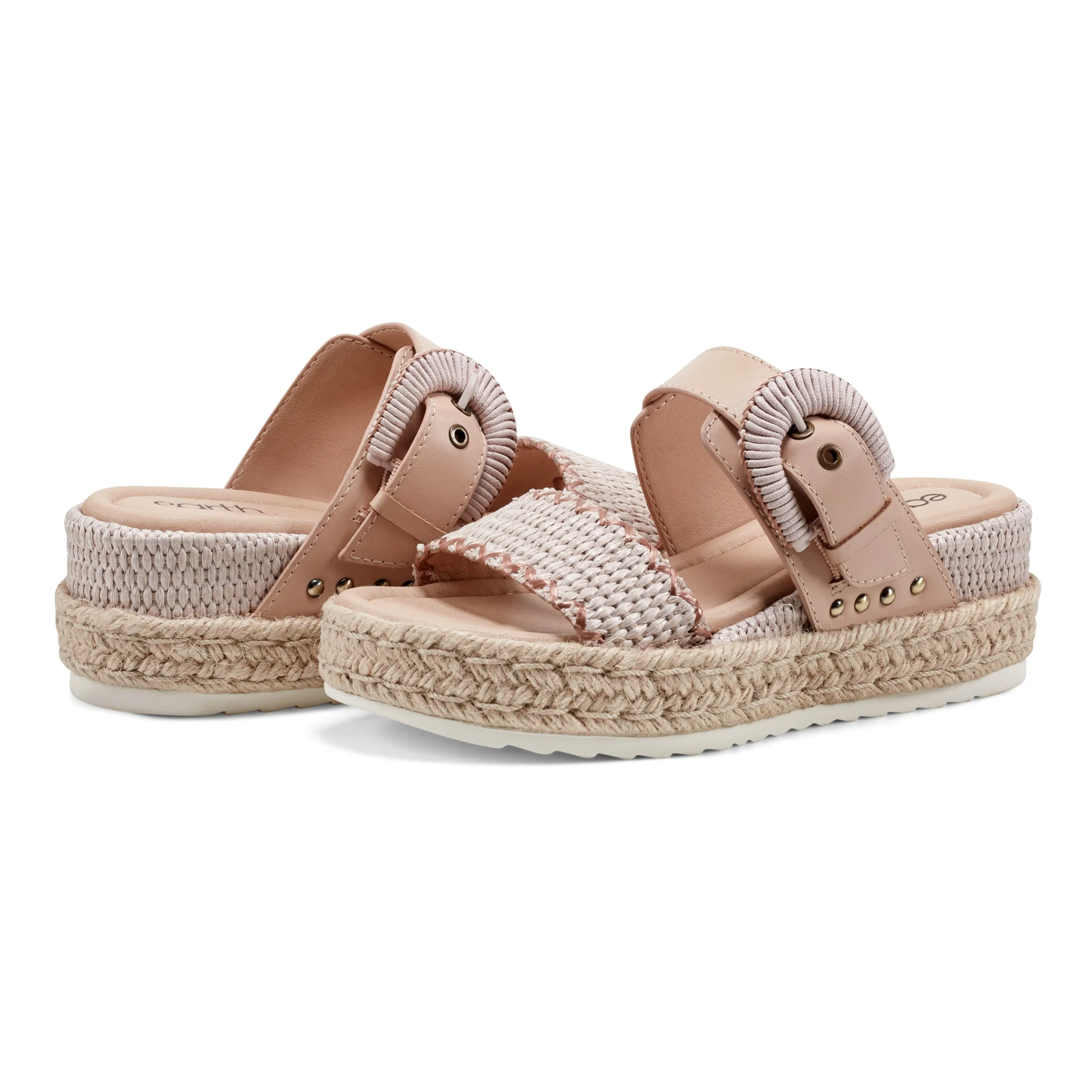 Colla Platform Wedge Slip-On Sandals