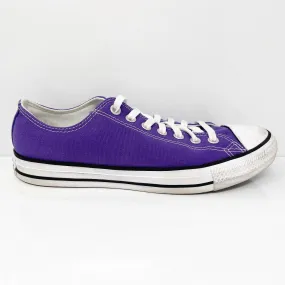 Converse Unisex CTAS Low 137837F Purple Casual Shoes Sneakers Size M 8.5 W 10.5