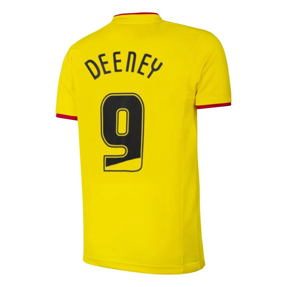 COPA Football - Watford FC Retro Football Shirt 2012-2013 + Deeney 9